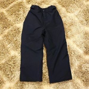 Navy adjustable waist snow pants ❄
